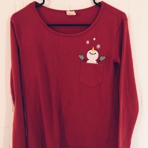 Hollister Christmas shirt